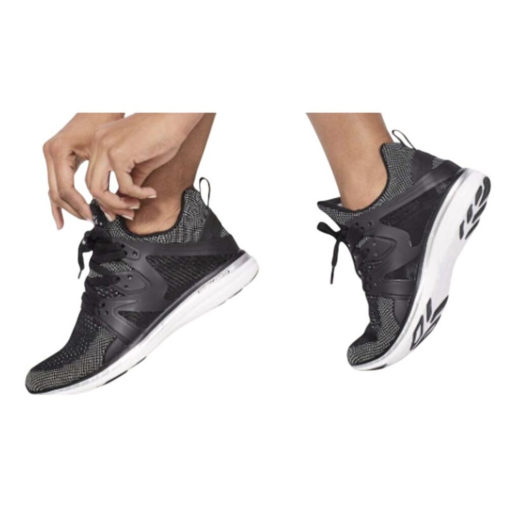 APL Size 8.5 Women's TechLoom Ascend Training Sneaker Black Chrome